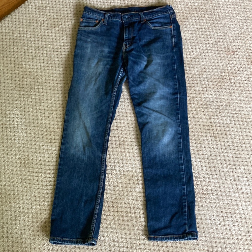 Men's Levi’s Classic Blue Slim Straight Jeans 32X30